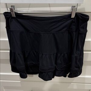 Lilly Pulitzer Luxletic Black Athletic Skort size Large